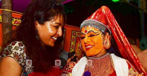 Manju Warriers Mother Debuts As Panchali In Kathakali Performance