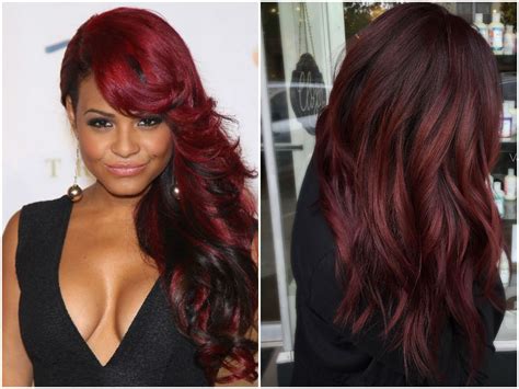 60 Burgundy Hair Color Ideas Maroon Deep Purple Plum BEDECOR Free Coloring Picture wallpaper give a chance to color on the wall without getting in trouble! Fill the walls of your home or office with stress-relieving [bedroomdecorz.blogspot.com]