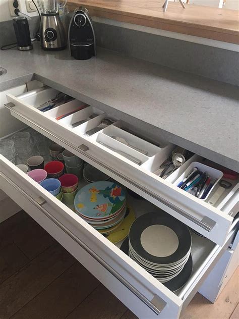 Always remember that it is important to have enough storage space, not just for your pots, pans and other accessories, but also for your tea towels and cookery books. "We bought a second-hand kitchen from Used Kitchens France ...