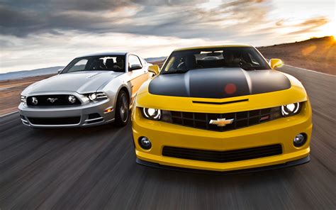 Chevrolet Camaro Ss 1le Vs Ford Mustang Gt Track Pack