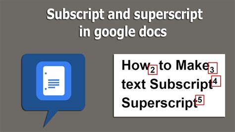 Try powerful tips, tutorials, and templates. How to make #text #Subscript and #superscript in #google # ...