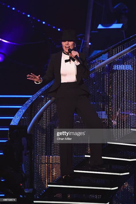 Singer Lady Gaga Performs During Sinatra 100 An All Star Grammy