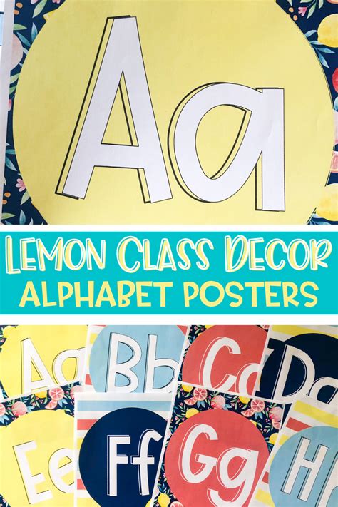 Alphabet Anchor Chart Poster Alphabet Recognition Alphabet