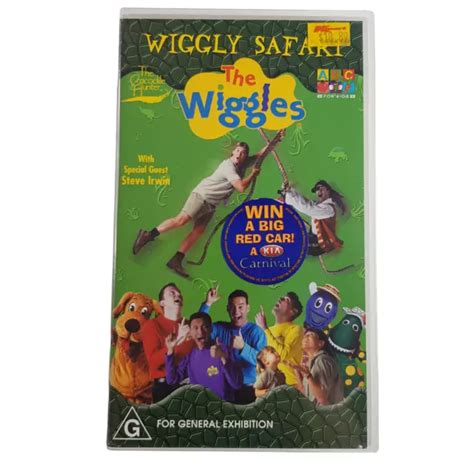The Wiggles Wiggly Safari Vhs Tape Pal Abc For Kids Video 2002 Steve