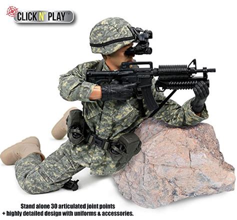 Click N Play Cnp30442 Military Airborne Infantry Troop 12 Action