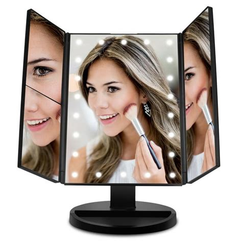 Fitnate 21 Led Vanity Mirror Brighter Hollywood Mirror 10x 3x 2x 1x Magnification And 180 Degree