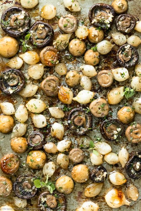 Oven Roasted Mushrooms Recipe - No Spoon Necessary