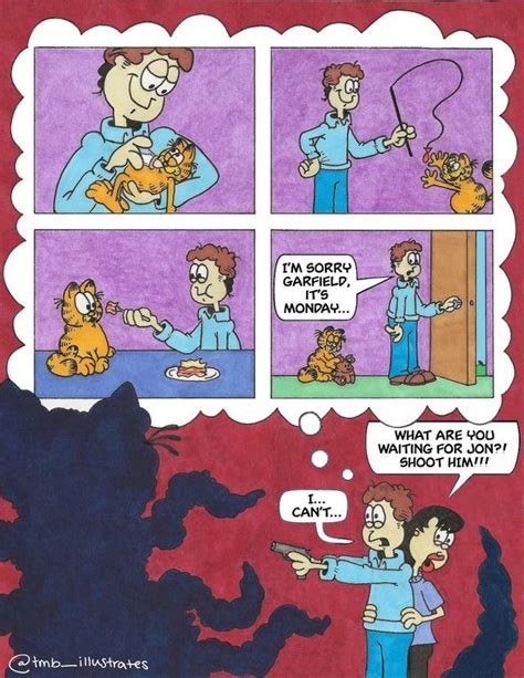 Nostalgia Creepy Garfield Know Your Meme