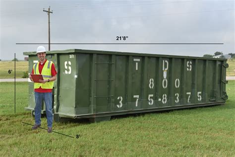 Dumpster Rental Guide Dumpster Sizes Specs Prices TDS