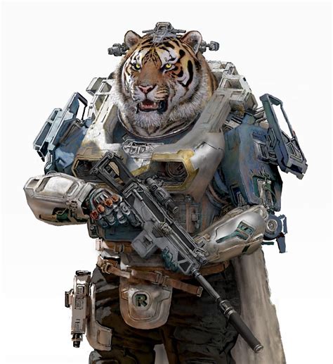 Tiger Ruan Jia Bizarre Art Sci Fi Fantasy