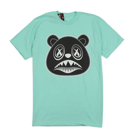 Baws Bear T Shirts Oreo Baws Celadon Memphis Urban Wear