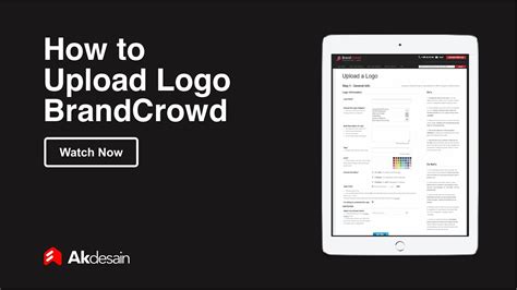 Brandcrowd How To Upload Logo Youtube