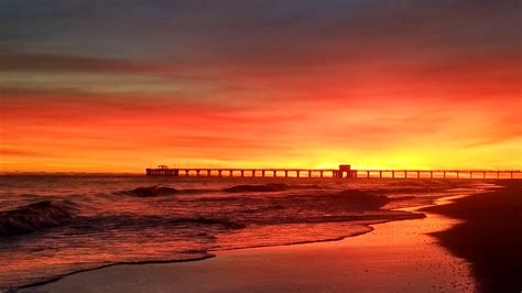 1212019 Gorgeous Unaltered Sunset In Gulf Shores Al Oc