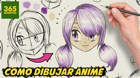 Como Dibujar Anime Para Principiantes Como Dibujar Rostro Estilo Manga Como Dibujar Animes