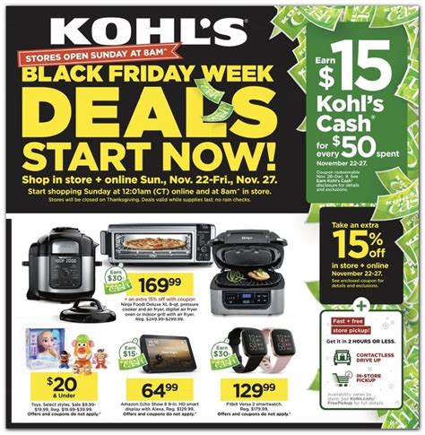 What Paper To Buy With Black Friday Ads - The Kohl's Black Friday Ad 2020 is HERE! - Freebies2Deals
