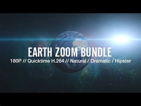 Earth zoom in After effects - YouTube