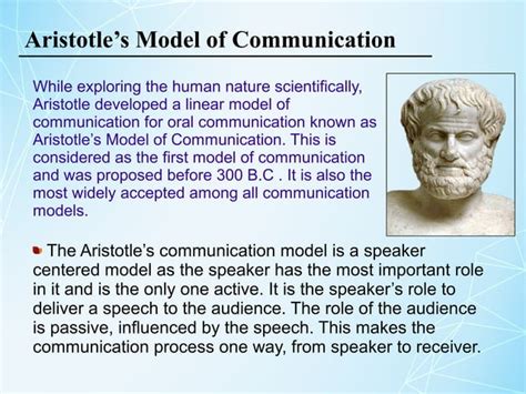 Communication Model Of Aristotle Lasswell And Shannon Weaver