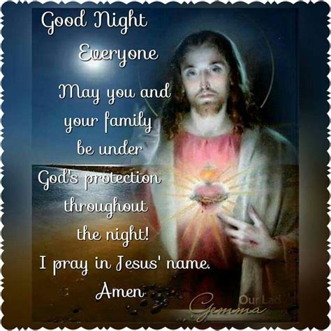 Nice Good Night Everyone Night Prayer Jesus Painting I Pray Jesus