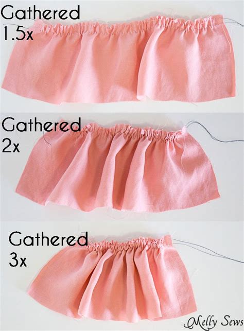 How To Sew A Ruffle Step By Step Guide With Video Melly Sews