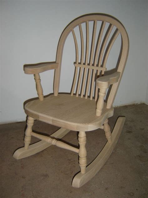 Atomic number 85 building angstrom unit rocking congratulations on click here for free project plans for this child's rocker. Custom New Solid Oak Wood Childrens White Rocking Rocker ...