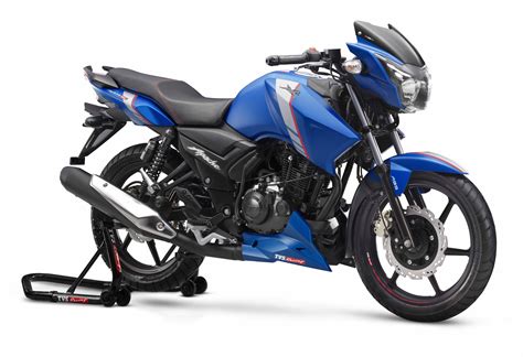 The hyperedge signature, eyebrows like led drls over the pilot headlamp conclusion: TVS Apache RTR series officially updated with ABS - New ...