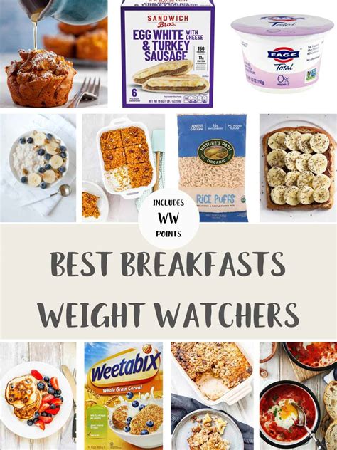 Best Breakfasts Weight Watchers Points Pointed Kitchen