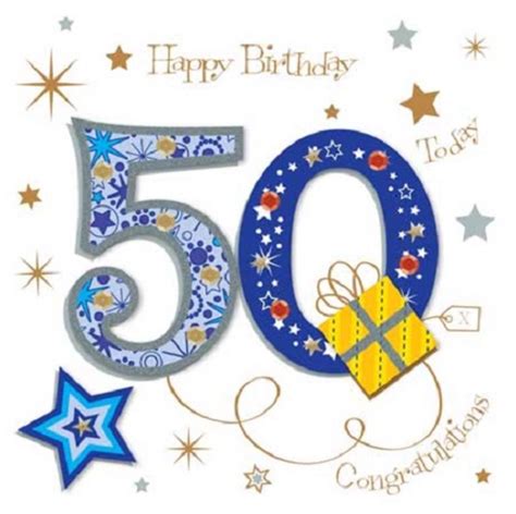 Pin By Gliceria Sarmiento On 50th Birthday 50th Birthday Greetings