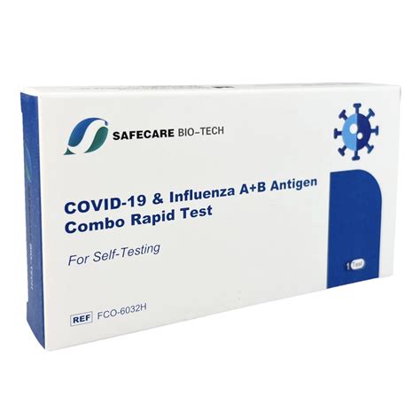 Safecare Covid 19 And Influenza Ab Antigen Combo Schnelltest