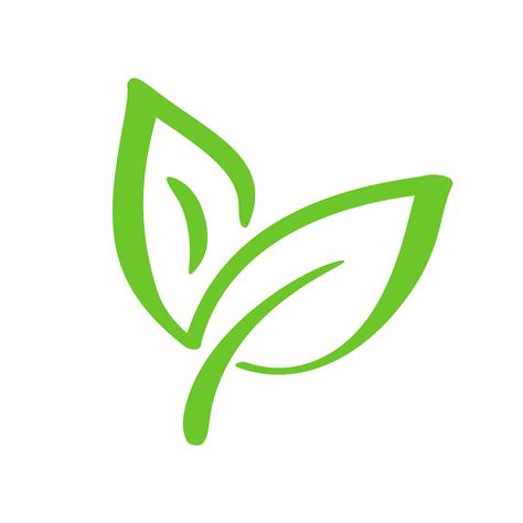 Leaf free icons and premium icon packs. Logo of green leaf of tea. Ecology nature element vector ...