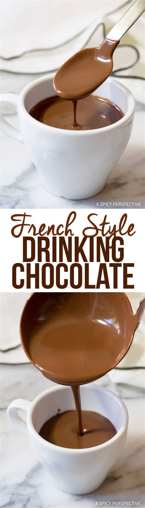 See more ideas about hot chocolate recipes, hot chocolate, yummy drinks. French Hot Chocolate Recipe - A Spicy Perspective