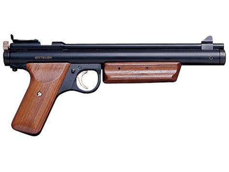 Benjamin Pump Action Air Pistol 22 Cal Pellet Black Wood Grips