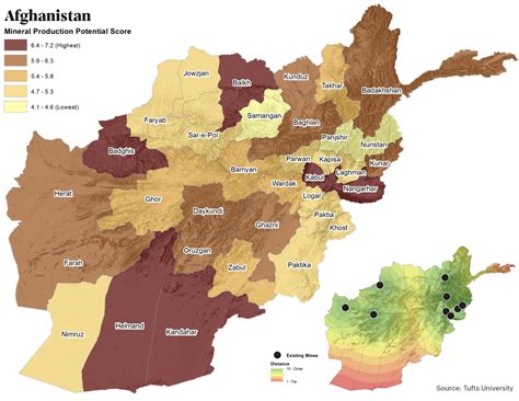 Map Explainer Key Facts About Afghanistan Visual Capitalist Visual Capitalist