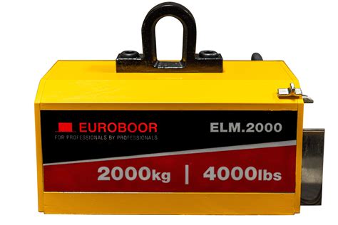 Industrial Lifting Magnet 2000 Kg 4000 Lbs Workload Elm2000 First