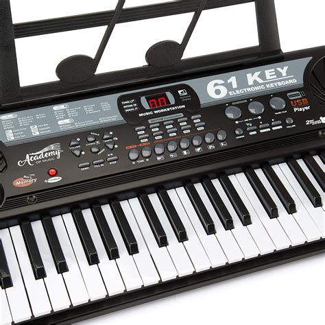 Electronic Music Keyboard 61 Keys With Microphone
