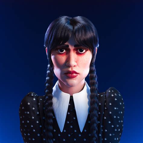 Anna Benetton-Boisson - Wednesday Addams