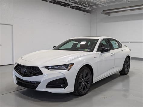 New 2022 Acura Tlx Sh Awd With A Spec Package In Platinum White Pearl