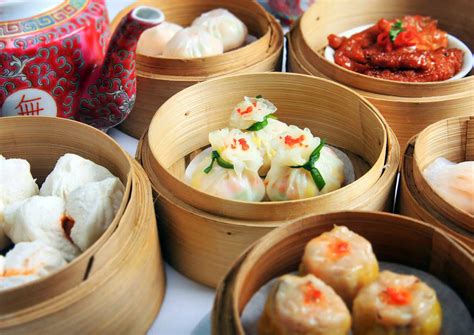Bring sides of skins together in the center of the filling, pinching firmly together (it'll look like a little purse). 7 Dim Sum Restaurants You Don't Want To Miss