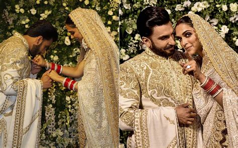 Deepika Padukone Ranveer Singh Mumbai Wedding Reception Candid Clicks Of The Radiant Couple