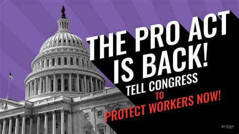 The Pro Act Is Back And Senate Leadership Vows To Push It Peoples World