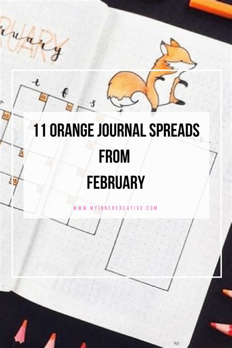 Top 11 Orange Bullet Journals This Week My Inner Creative