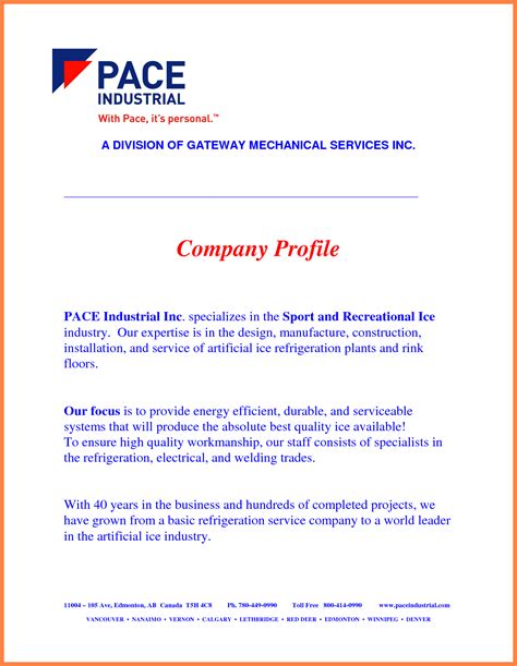 Construction Company Profile Pdf