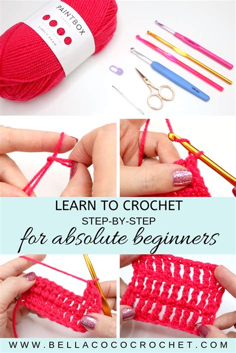 Absolute Beginners Crochet Series Bella Coco Crochet Padrões De