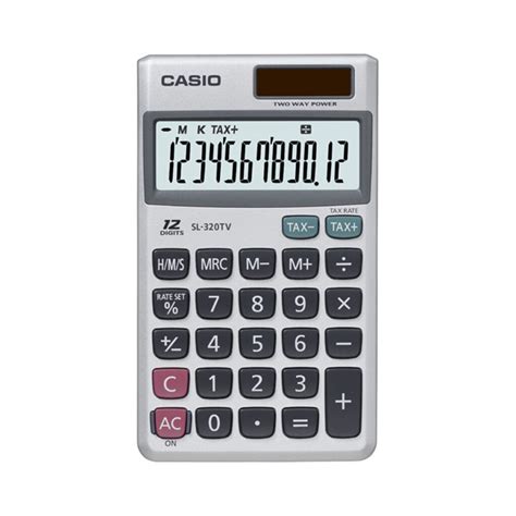 Casio Calculadora Sl Lc Bk Calculadora Luxury Time