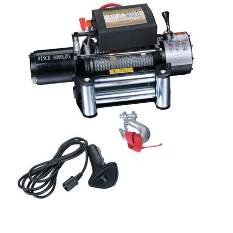 8000lb 12v Electric Capstan Winch For 4x4 Off Road Vehicles At8000 A