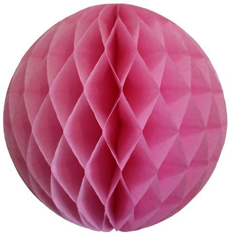 Pink Honeycomb Tissue Ball Party Decorations The Party Darling