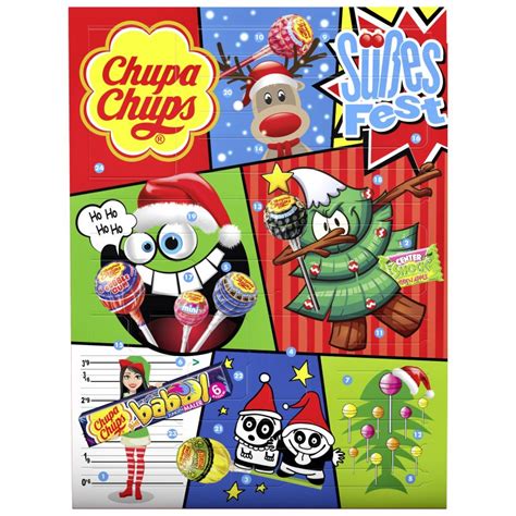 Chupa Chups Center Shock Babol Adventskalender 296g