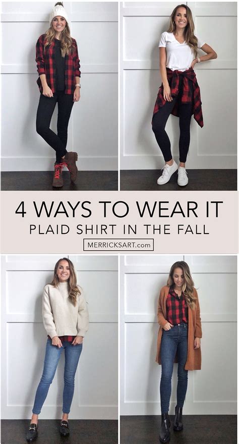 how to style it plaid shirt outfits merrick s art plaid outfits