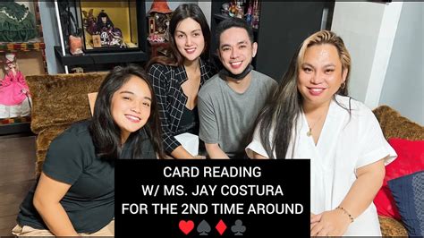 Card Reading 2nd With Ms Jay Costura Youtube