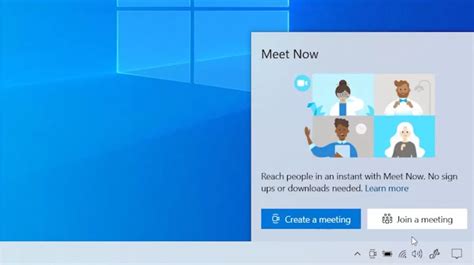 Microsoft Releases Windows 10 Build 20221 With Meet Now Skypes Zoom