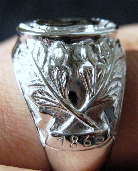 Kappa Alpha Ring Sterling Silver R001 Etsy